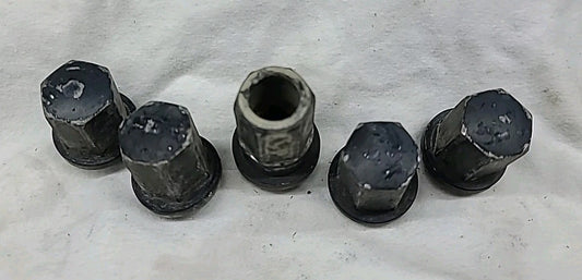 Porsche 911 924 944 Turbo 951 968 OEM 5 Bolt Wheel Nut Aluminum Lug nut Set Of 5
