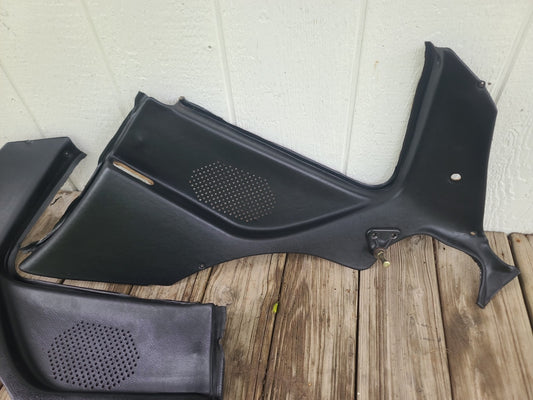 1986 Porsche 944 Rear Right/Left Interior Quarter Panel Speaker Trim 94455594300