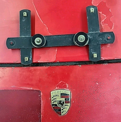 Porsche 944 911 OEM Original REAR License Plate Bracket - COMPLETE SET