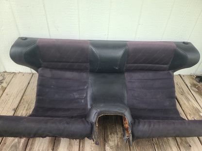 1986-1989 Porsche 944 Upper & Lower Rear Back Seat Inscribed w/ PORSCHE