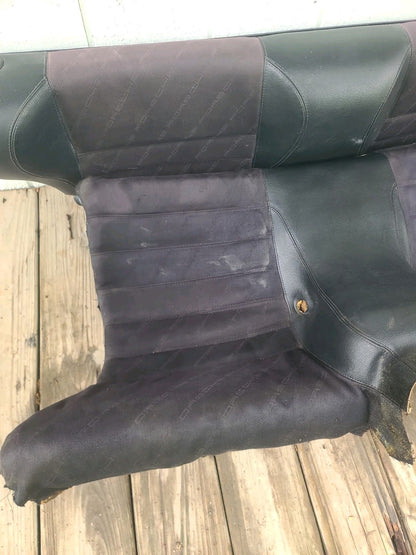 1986-1989 Porsche 944 Upper & Lower Rear Back Seat Inscribed w/ PORSCHE