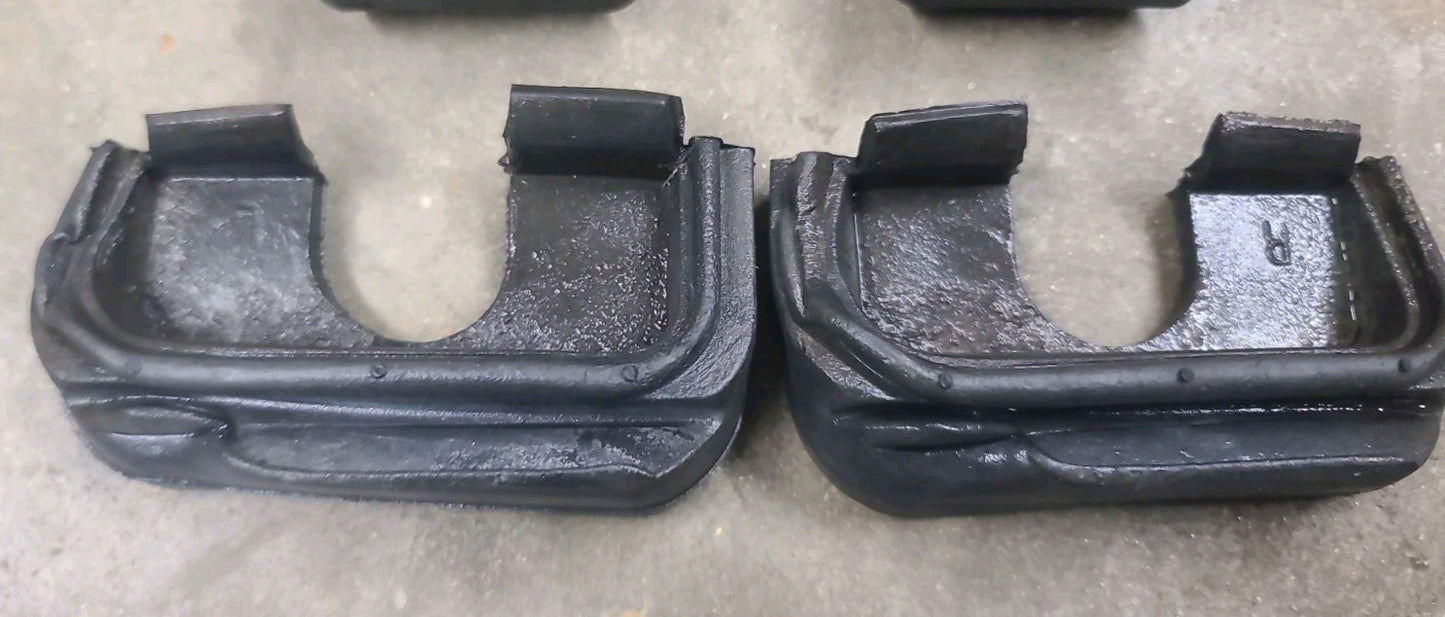 Porsche 924 944 Rear Hatch Latch & Covers SET OF 2 477827505A 477827506A
