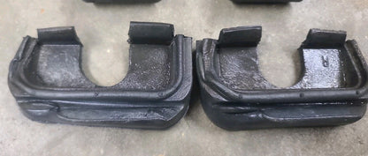 Porsche 924 944 Rear Hatch Latch & Covers SET OF 2 477827505A 477827506A
