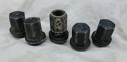 Porsche 911 924 944 Turbo 951 968 OEM 5 Bolt Wheel Nut Aluminum Lug nut Set Of 5