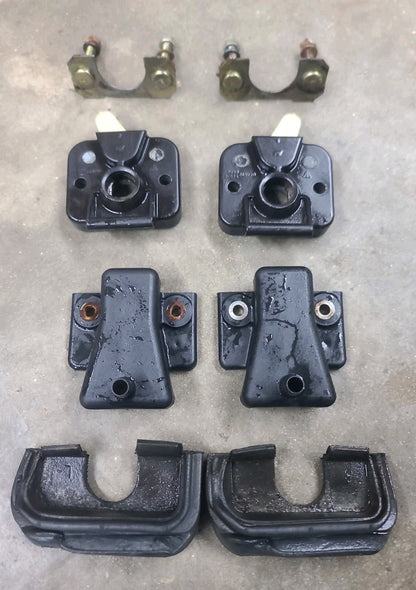 Porsche 924 944 Rear Hatch Latch & Covers SET OF 2 477827505A 477827506A