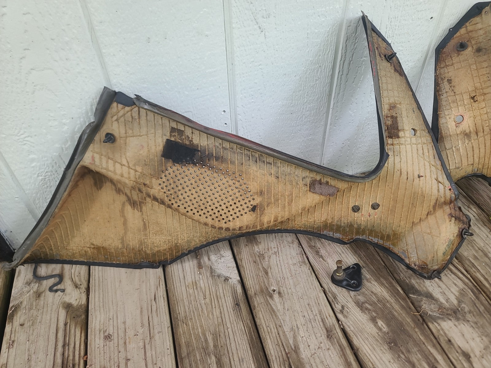 1986 Porsche 944 Rear Right/Left Interior Quarter Panel Speaker Trim 94455594300