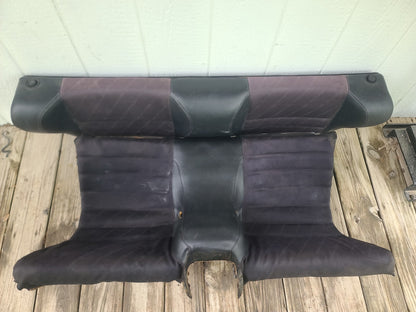 1986-1989 Porsche 944 Upper & Lower Rear Back Seat Inscribed w/ PORSCHE