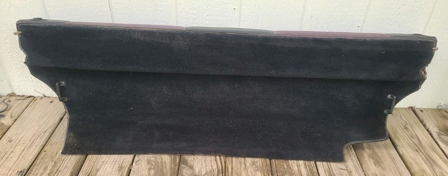 1986-1989 Porsche 944 Upper & Lower Rear Back Seat Inscribed w/ PORSCHE