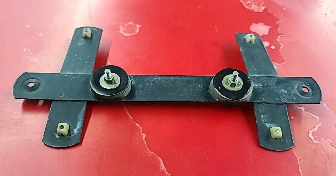 Porsche 944 911 OEM Original REAR License Plate Bracket - COMPLETE SET