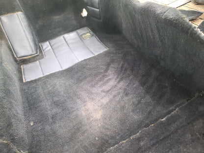 1983-1991 Porsche 944 Full Black Carpet Set
