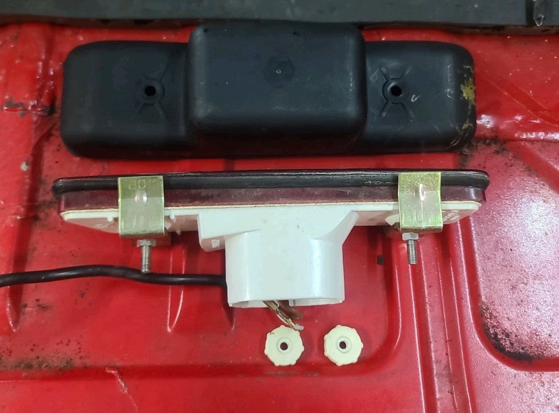 83-91 Porsche 944 Rear Left Bumper Parking Marker Turn Signal Light Lamp OEM