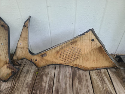 1986 Porsche 944 Rear Right/Left Interior Quarter Panel Speaker Trim 94455594300