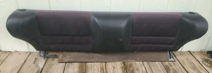 1986-1989 Porsche 944 Upper & Lower Rear Back Seat Inscribed w/ PORSCHE