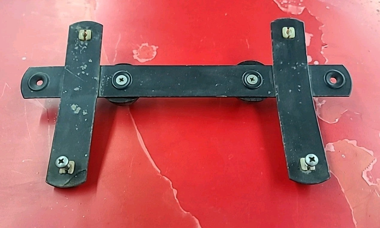 Porsche 944 911 OEM Original REAR License Plate Bracket - COMPLETE SET