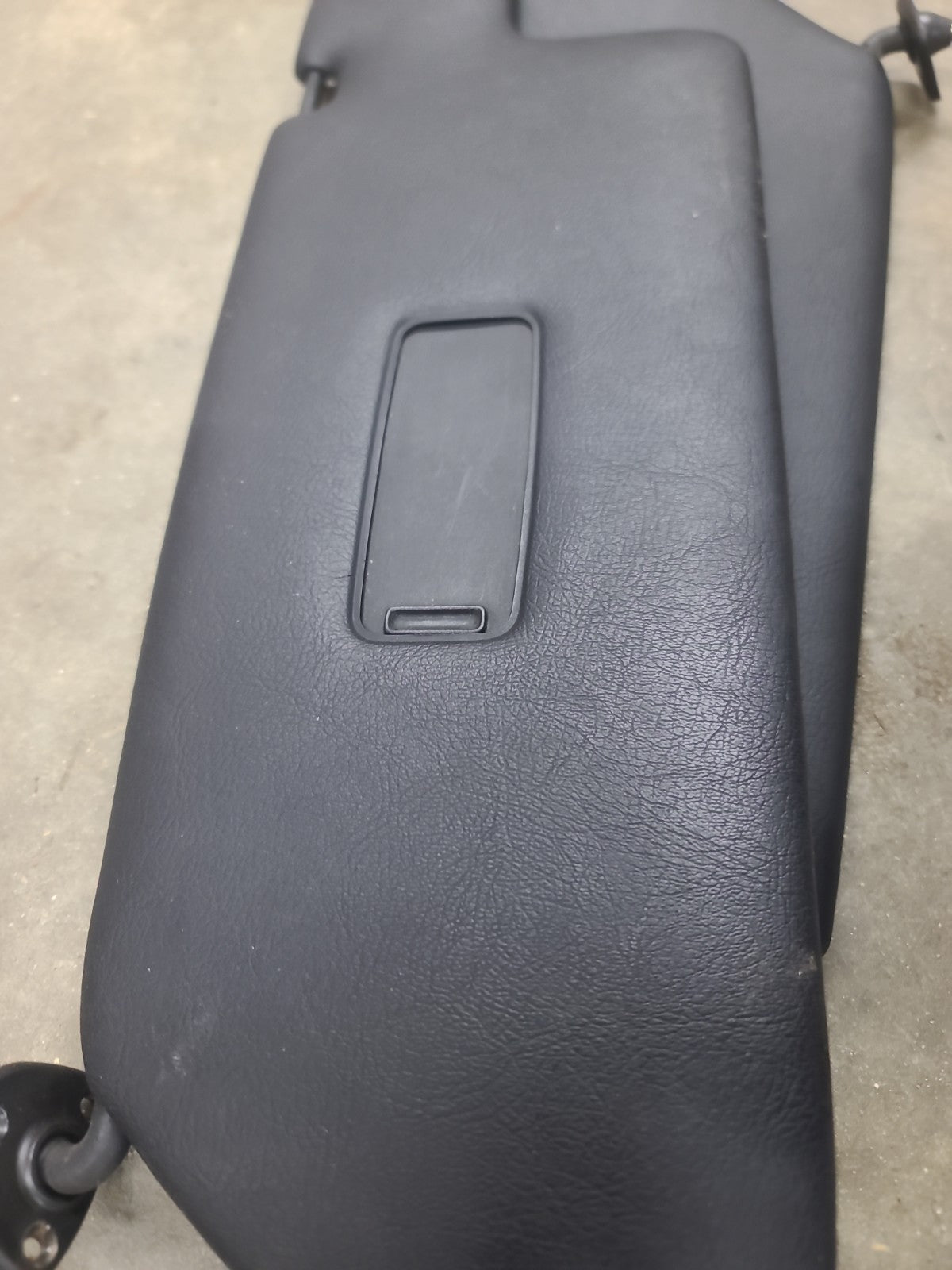 1983-1989 Porsche 944 OEM ORIGINAL Black Sun Visor Pair - Very Nice!