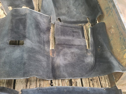 1983-1991 Porsche 944 Full Black Carpet Set