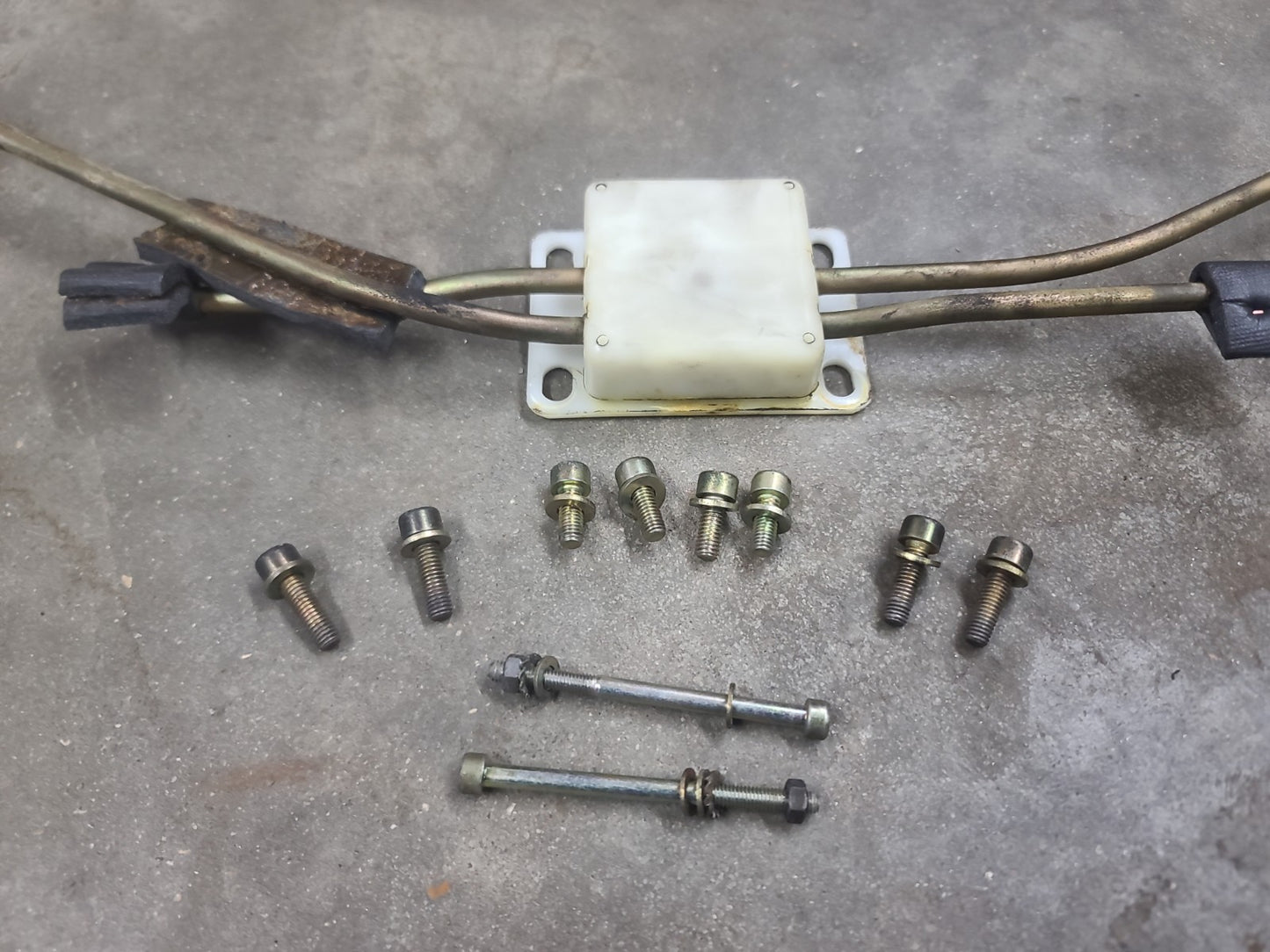 Porsche 944 & Turbo Sunroof Motor Gear Cable Gear Box Holder Assembly OEM Orig