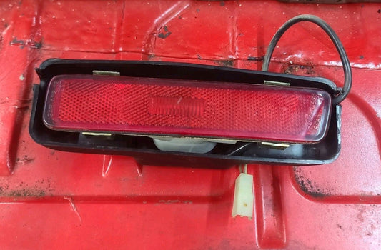 83-91 Porsche 944 Rear Left Bumper Parking Marker Turn Signal Light Lamp OEM